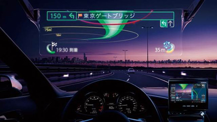 抬头显示器和增强现实技术在汽车领域得到普及发展----【投影之窗】