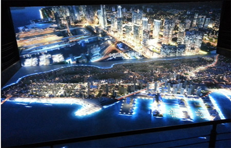 【极致投影,NEC PX620X 诠释未来概念都市灵